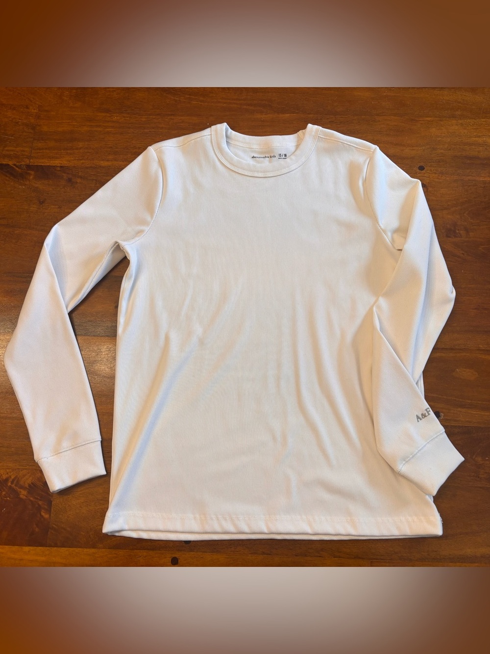 Abercrombie Kids long sleeve ribbed shirt